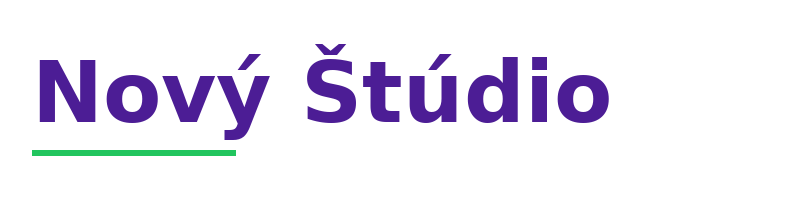 Nový Štúdio logo